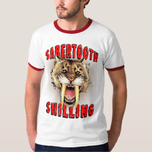 Camiseta T-shirt do xelim de Sabertooth