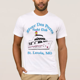 Camiseta T-shirt do yacht club do DES Peres do rio