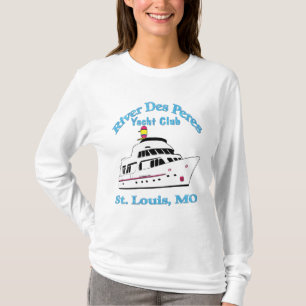 Camiseta T-shirt do yacht club do DES Peres do rio das