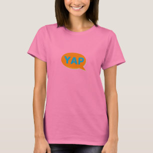 Camiseta T-shirt do YAP das senhoras