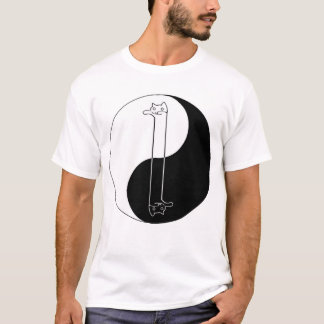 Camiseta T-shirt do zen de Longcat/Tacgnol