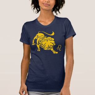 Camiseta T-shirt do zodíaco de Leo