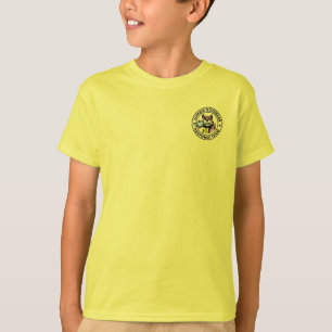 Camiseta T-shirt do zombi do pitbull dos miúdos