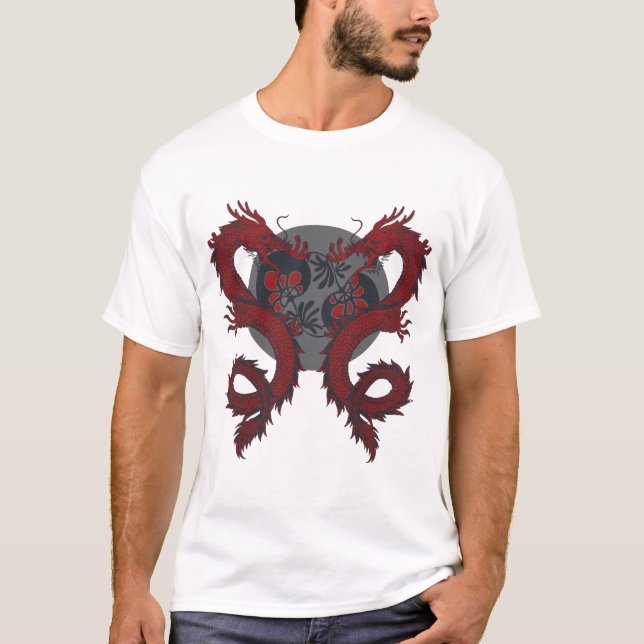 Camiseta T-shirt dobro do dragão (Frente)