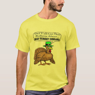 Camiseta T-shirt - doença louca de Turquia