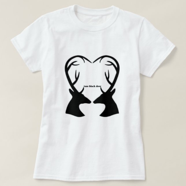 CAMISETA T-SHIRT DOIS VELHOS PRETOS (Frente do Design)