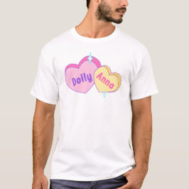 Camiseta T-shirt DollyAnna Candy Hearts