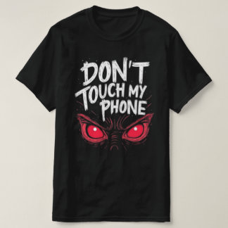 CAMISETA T-SHIRT DONT TOUCH TELEFONE NEW FASHION DESIGNER T