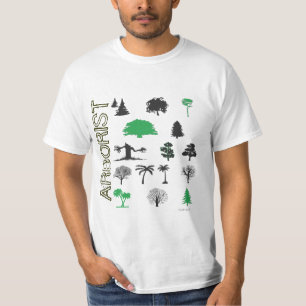 Camiseta T-shirt dos amantes da árvore do Arborist