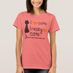 Camiseta T-shirt dos amantes do gato de Debbie