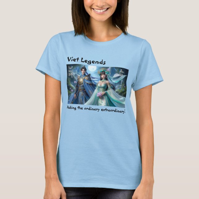 Camiseta T-shirt dos Ancestrais das Legendas do Viet (Frente)