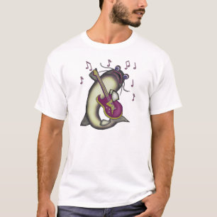 Camiseta T-shirt dos azuis do peixe-gato