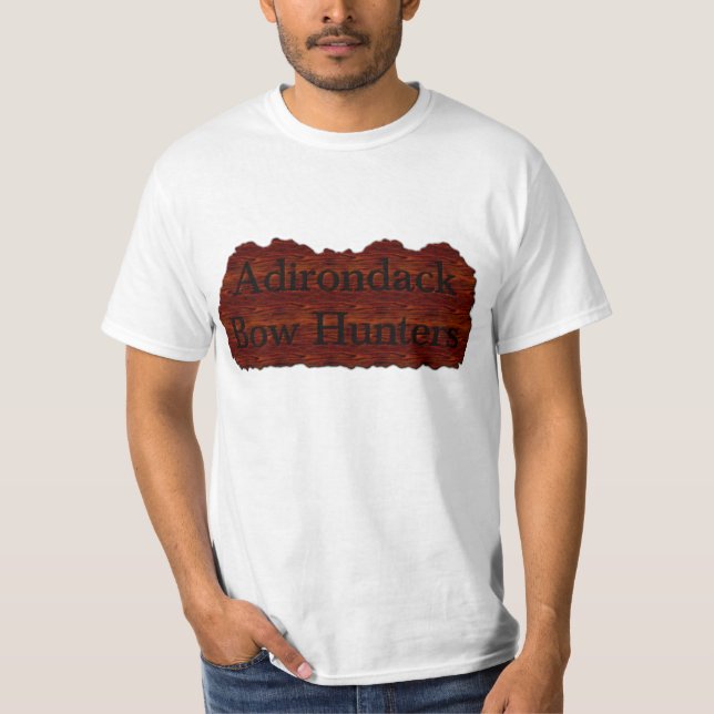 Camiseta T-shirt dos caçadores do arco de Adirondack (Frente)
