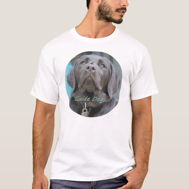 Camiseta T-shirt dos cães-guia (Frente)