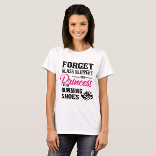 Camiseta T-shirt dos calçados Running da princesa Vestir-s