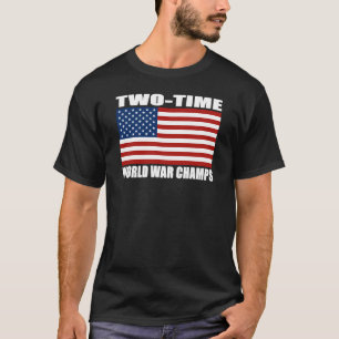 Camiseta T-shirt dos campeões da guerra mundial do