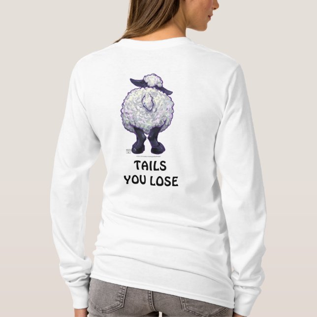 Camiseta T-shirt dos carneiros (Verso)