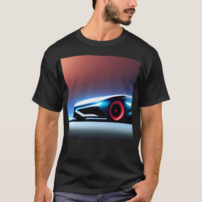 Camiseta T-shirt dos Carros Futurísticos 2 (Frente)