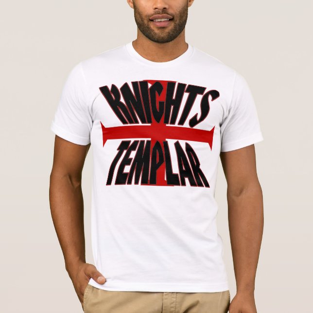 CAMISETA T-SHIRT DOS CAVALEIROS TEMPLAR (Frente)