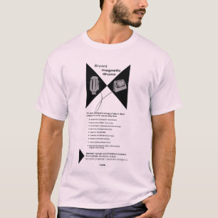 Camiseta T-shirt dos cilindros magnéticos de Bryant