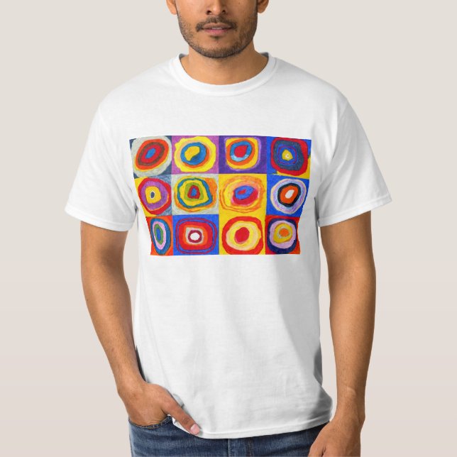 Camiseta T-shirt dos Círculos Kandisnky (Frente)