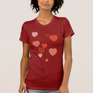 Camiseta T-shirt dos corações de Hangin