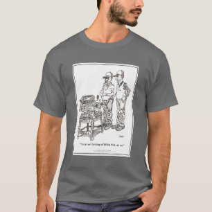 Camiseta T-shirt dos desenhos animados da hérnia