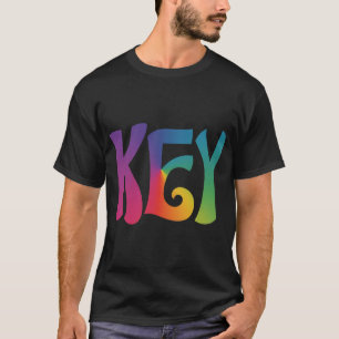 Camiseta T-Shirt dos designs de texto-chave