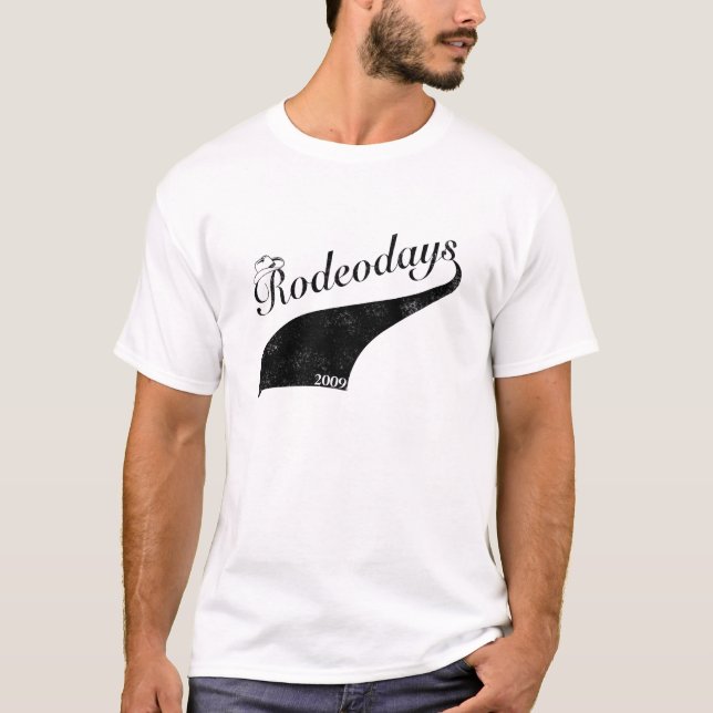Camiseta T-shirt dos dias '09 do rodeio (Frente)