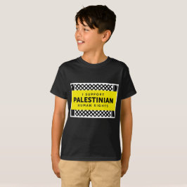 Camiseta T-shirt dos direitos palestinos dos miúdos "eu