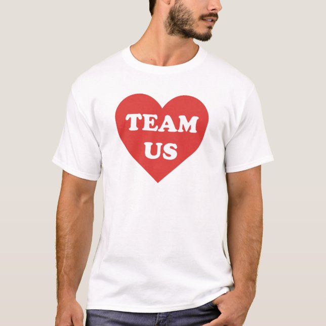 Camiseta T-shirt dos E.U. da EQUIPE, homem (Frente)