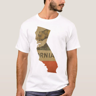 Camiseta T-shirt dos Estados da Califórnia