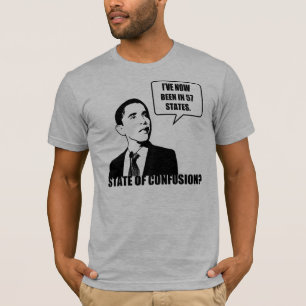 Camiseta T-shirt dos estados de Obama 57
