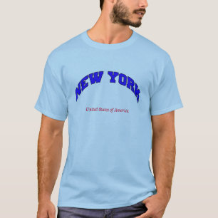 Camiseta T-Shirt dos Estados Unidos da América de Nova Iorq