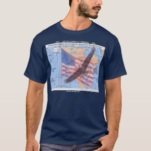 CAMISETA T-SHIRT DOS ESTADOS UNIDOS DOS HOMENS