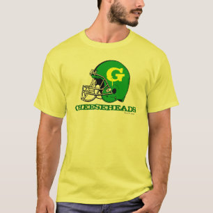 Camiseta T-shirt dos fan de futebol do NFL do Green Bay de