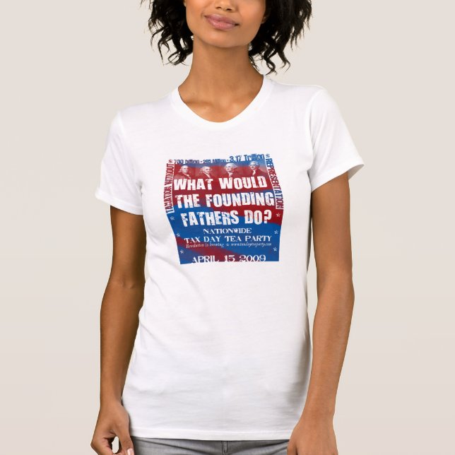 Camiseta T-shirt dos fundadores (Frente)