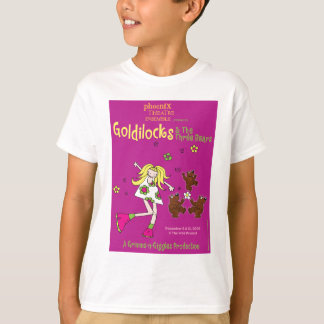 Camiseta T-shirt dos Goldilocks-Miúdos