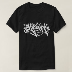 Camiseta T-shirt dos grafites de Hip Hop