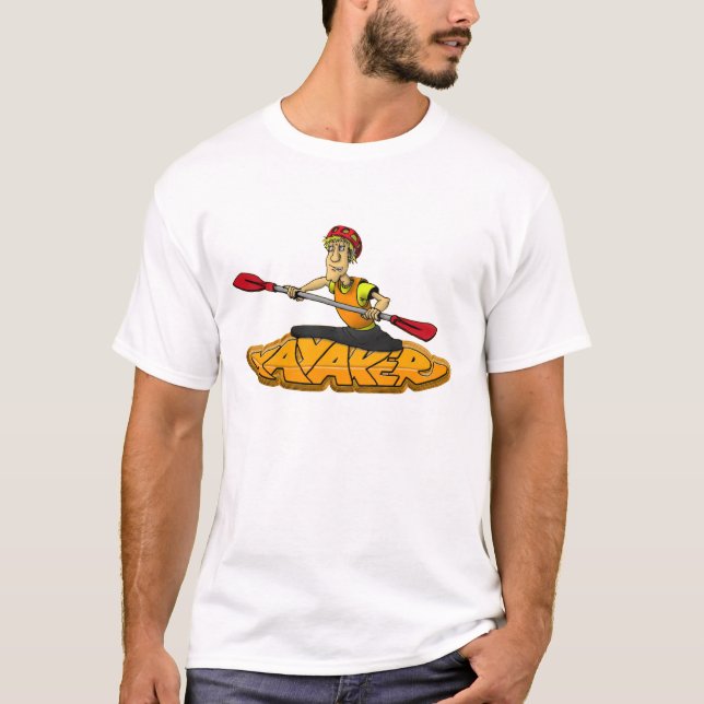 Camiseta T-shirt dos grafites do Kayaker (Frente)