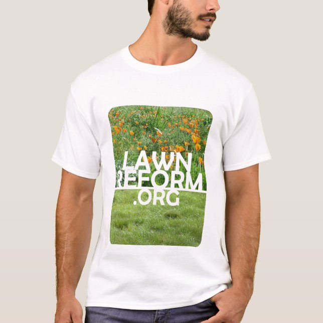 Camiseta T-shirt dos homens (Frente)