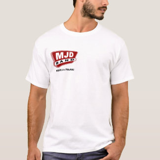 Camiseta T-shirt dos homens da banda de MJD