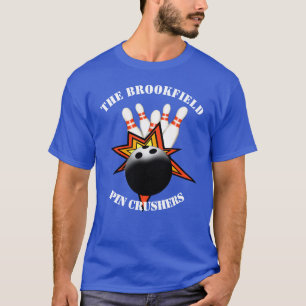 Camiseta T-shirt dos homens da boliche
