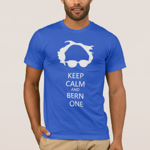 Camiseta T-shirt dos homens da máquina de lixar de Bernie