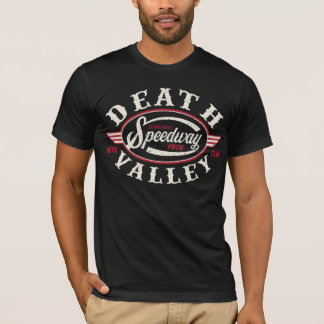 Camiseta T-shirt dos homens da motocicleta do Vale da Morte