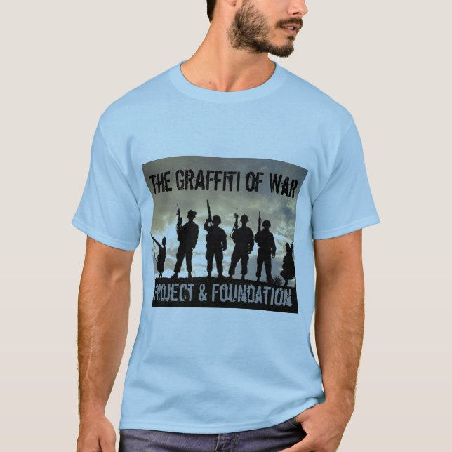 Camiseta T-shirt dos homens da silhueta (Frente)