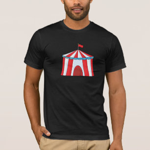 Camiseta T-shirt dos homens da tenda do circus