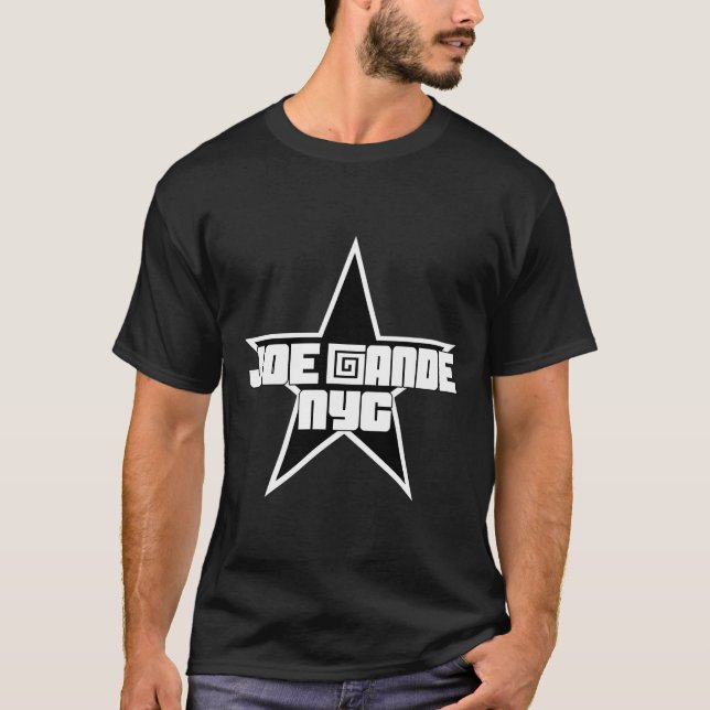 Camiseta T-shirt dos homens de Joe Gande NYC (Frente)
