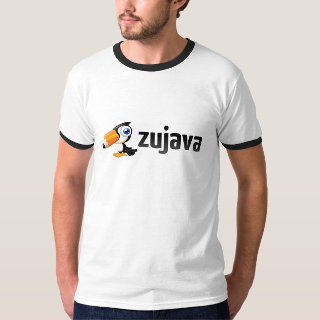 Camiseta T-shirt dos homens de Zujava (Frente)