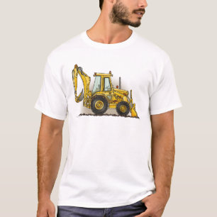 Camiseta T-shirt dos homens do Backhoe